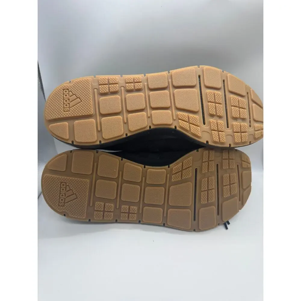 Adidas Mens Swift Run 1.0 Sneakers Size 10 Black Gum Athletic Running Shoes NWT - Picture 3 of 9